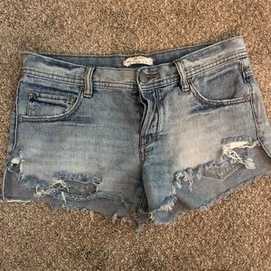 Free People Good Vibrations shorts